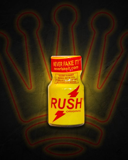 Bottle of Rush 10ml poppers