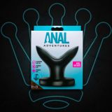 A bright close-up image of an anal sex toy