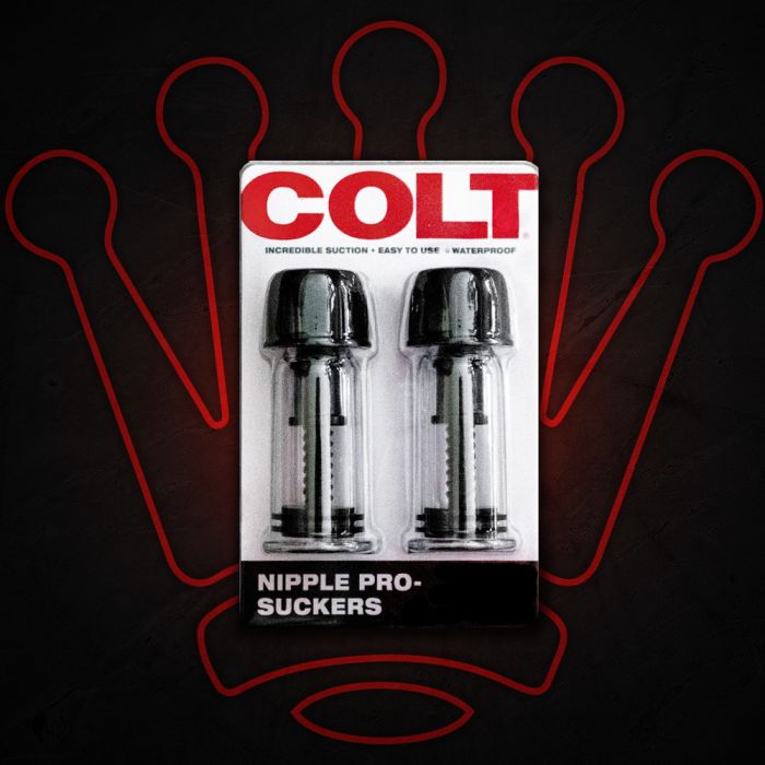 COLT NIPPLE PRO SUCKERS – BLACK