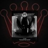 1. A sleek black anal stretcher from the Master Series, designed for targeted pleasure and enhanced intimacy.