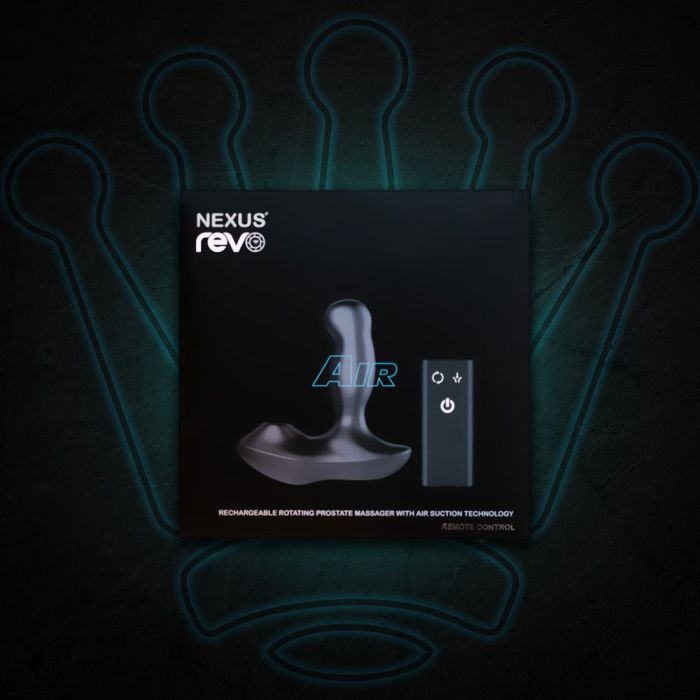 NEXUS REVO AIR ROTATING PROSTATE MASSAGER W/SUCTION