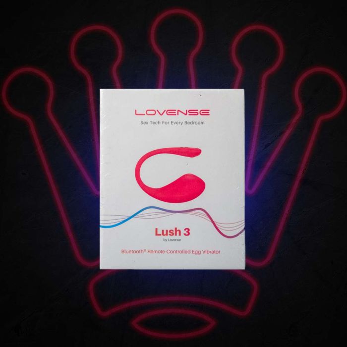 LOVENSE LUSH 3.0 SOUND ACTIVATED CAMMING VIBRATOR – PINK