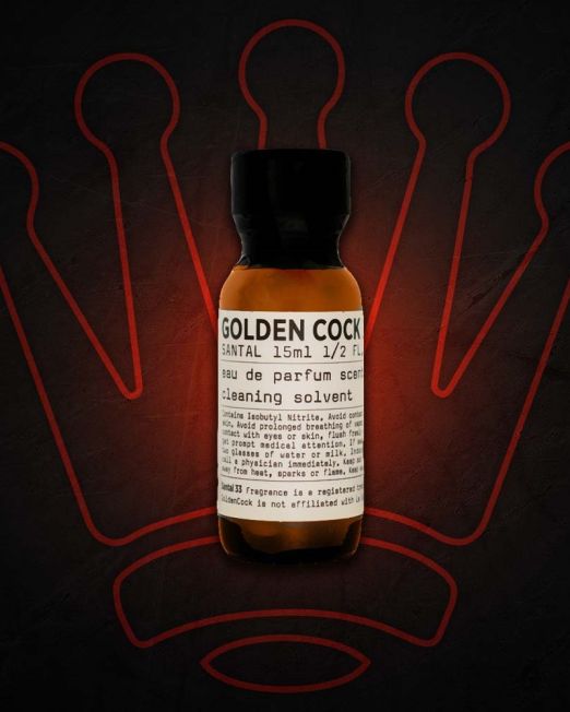 Golden cock santal 15ml popper bottle
