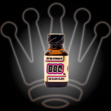 ig Black Clock 30ml popper bottle with bold black label and oversized clock design