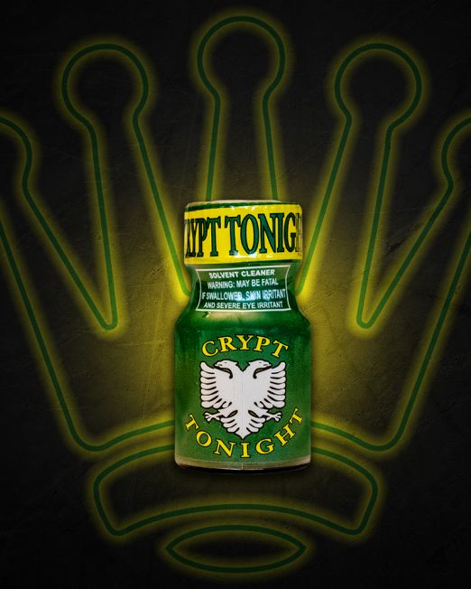 The Popper King - Supplier of Real ISO-BUTYL NITRITE POPPERS - 528 Elmwood Ave #3 Buffalo, NY 14222 - thepopperking.com - Crypt-Tonight-10ml