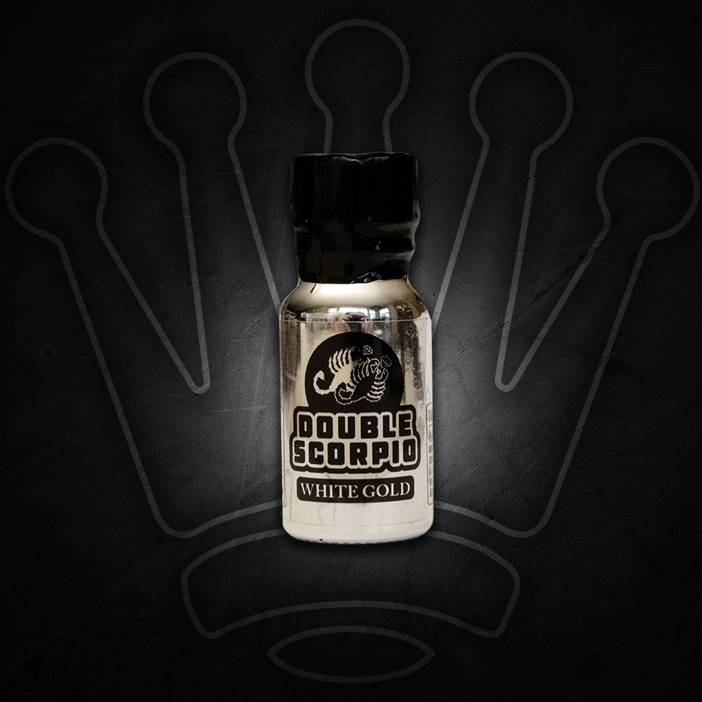 The Popper King Product DOUBLE SCORPIO WHITE GOLD 10ML